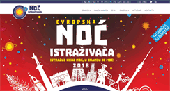 Desktop Screenshot of nocistrazivaca.rs