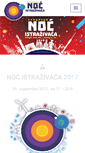 Mobile Screenshot of nocistrazivaca.rs