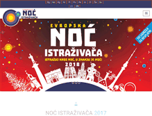 Tablet Screenshot of nocistrazivaca.rs